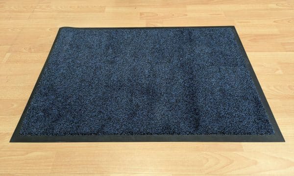 SONDERPOSTEN: Schmutzfangmatte meliert blau/schwarz 45x75 cm