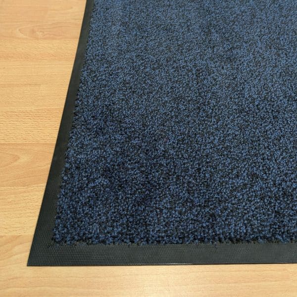 SONDERPOSTEN: Schmutzfangmatte meliert blau/schwarz 45x75 cm